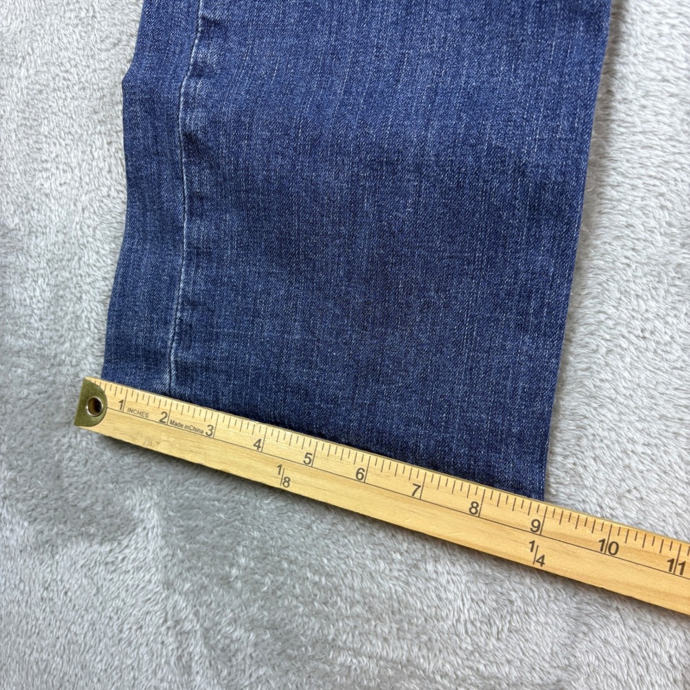 Levi's Jeans Mens 36 559 Relaxed Straight Blue‎ Whiskered Faded Stretch Denim - Picture 6 of 8